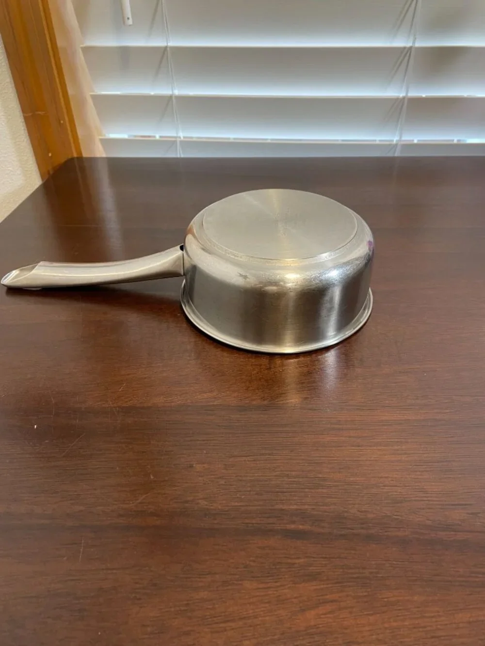 Vintage Sears Range Craft 1 qt Sauce Pot w/Lid Stainless Steel All Metal Handle